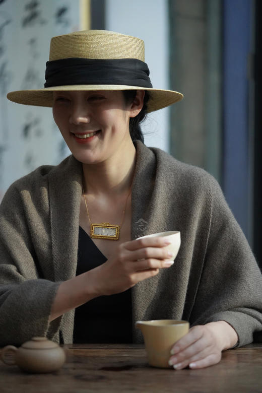 老螺钿画框项链 商品图4