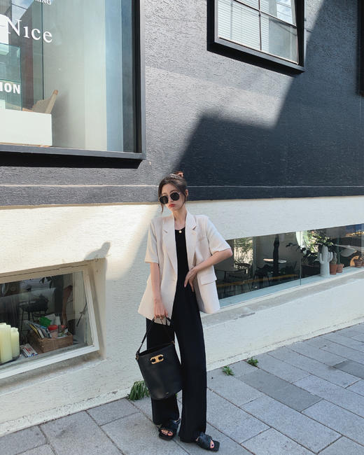 金蘑菇菇 悸动西装组 私服西装+ 人鱼裙 商品图4