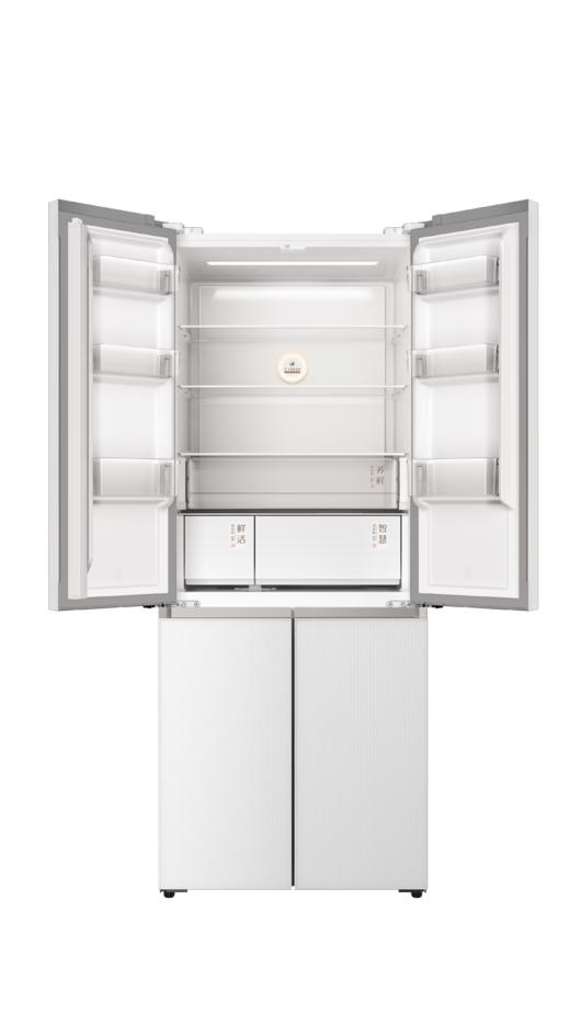 【TCL冰箱】415升十字门嵌入式冰箱 0cm无缝嵌入 58cm厚度 智慧变温空间 干湿分储 R415P10-UQ 商品图0