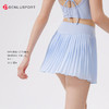 DENLUS夏季松紧高腰显瘦瑜伽短裙内衬放走光带口袋网球百褶裙休闲外穿DK95090 商品缩略图5