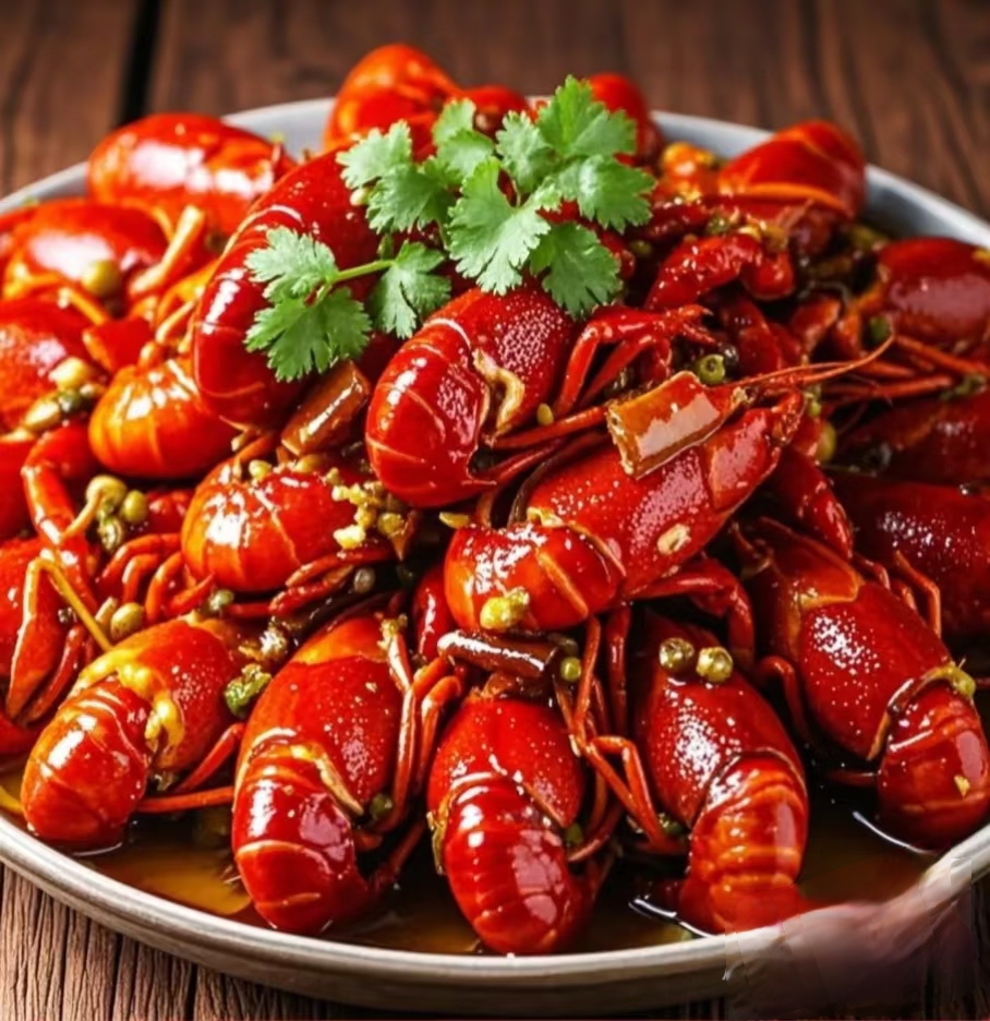 湖北潜江麻辣/蒜蓉小龙虾，微波加热即食 一盒700g