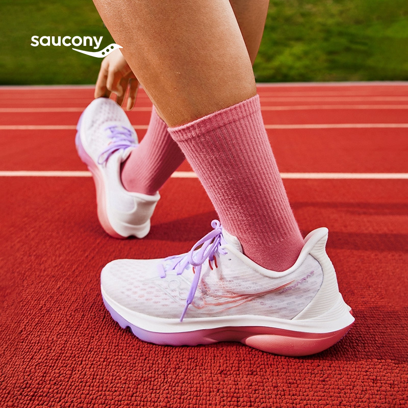 Saucony 索康尼 女款菁华16 轻量缓震透气专业运动训练跑步鞋Kinvara 16