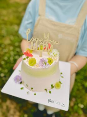 荔枝青提奶油蛋糕--母亲节系列