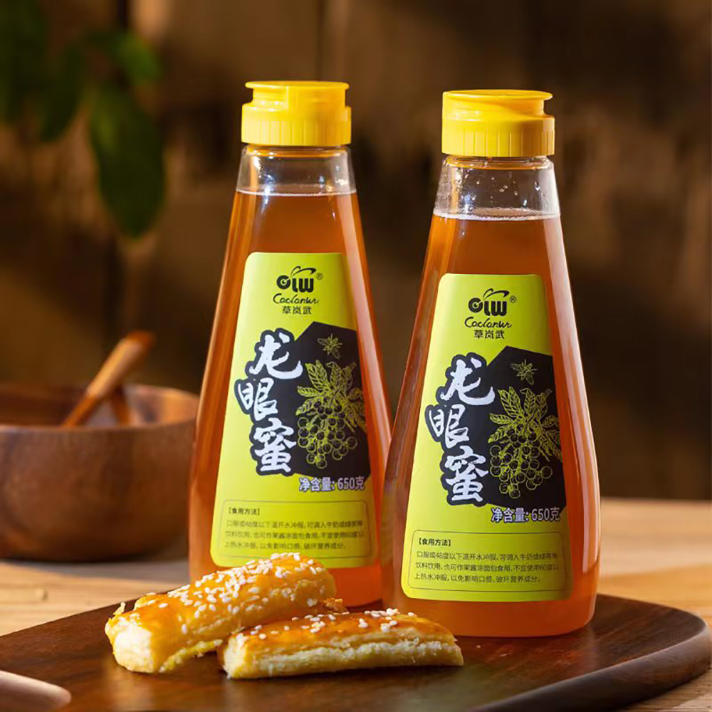 广东潮州草岚武龙眼蜜650g/瓶