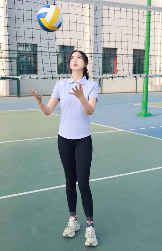 点此购买 迪桑特夏季女士四色半拉链短袖polo衫 HGN 317605 商品图13