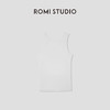 ROMI STUDIO“简约随性” 高支棉高弹U领针织吊带背心 RW24ASZ0456 商品缩略图5