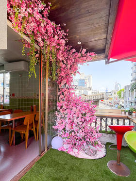 室内外景观设计/花艺沙龙/美容院/休闲娱乐软装门店布置仿真花设计造景（具体价格可咨询商家）