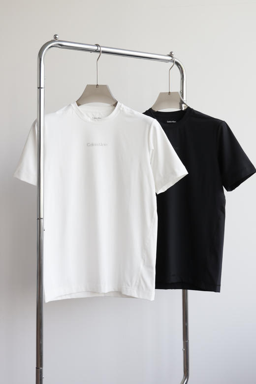 西K 25春夏 速干弹力 拼接圆领短袖T恤 TX473 商品图0