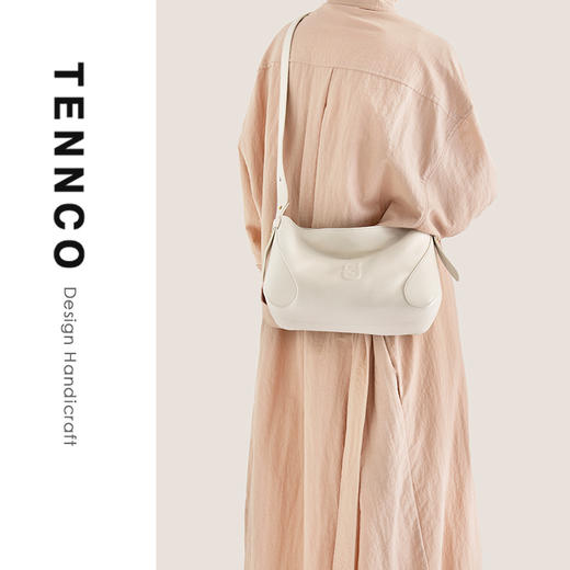 TENNCO【嘟嘟包】头层牛皮hobo腋下包单肩斜挎包 商品图4