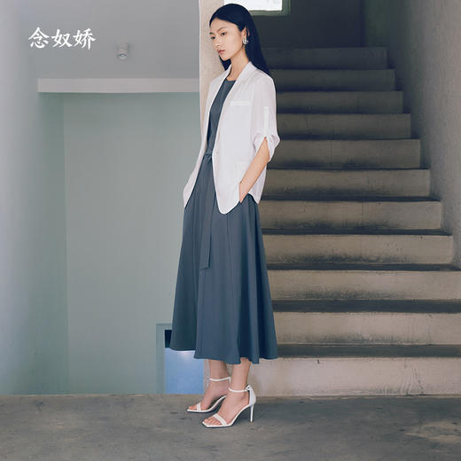 【商场同款】CNX5570 “ 轻职场西装” 轻薄透气 堆叠造型袖 好穿好搭配 商品图5