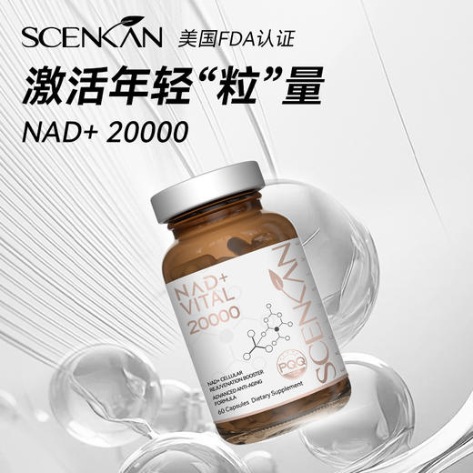 【Scenkan】NAD+20000美国进口NAD+高纯度β-烟酰胺单核苷 新包装 商品图0