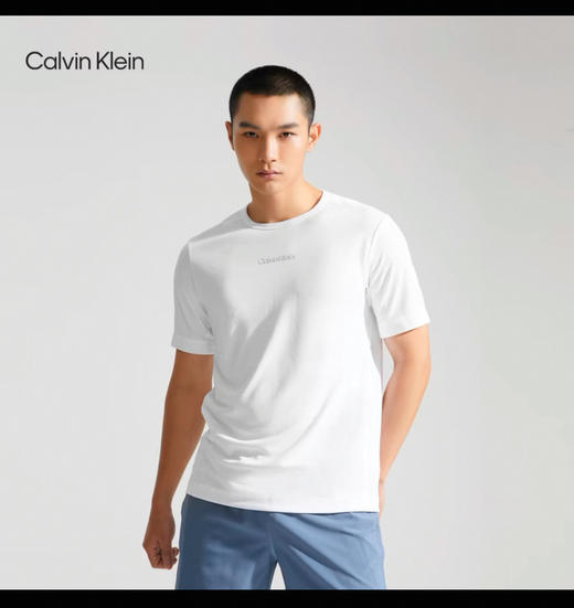 西K 25春夏 速干弹力 拼接圆领短袖T恤 TX473 商品图2