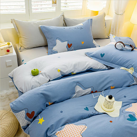 【维科家纺】全棉印花三件套-星星闪闪 商品图2