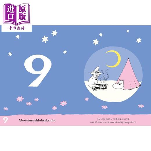 【中商原版】姆明123 插图数字书 The Moomin 123 英文原版 儿童计数数数书 亲子早教认知绘本 幼儿图画书 进口童书 精装 商品图3