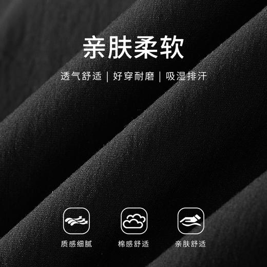 【商场同款】CND5584 “ 衬衫式小黑裙” 显瘦版型舒适干爽 ，面料轻盈有质感连衣裙 商品图6