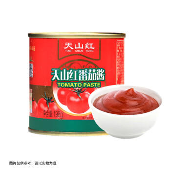 天山红番茄酱 意大利面酱 调味料198g*6 /粮油调味 /调味品 /榨菜/酱腌菜 商品图4