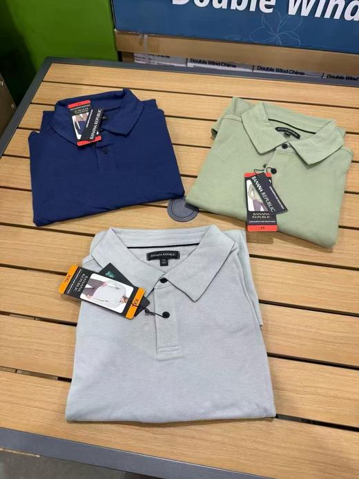 到手价129元 Banana Republic男士长袖polo衫 非常细腻的纯棉，版型质量都非常棒  美国代购，无中文标签，介意慎拍 商品图0