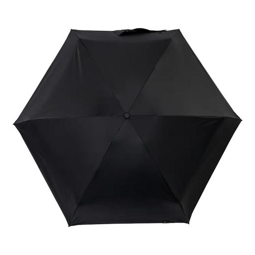 紫宝简约纯色六折黑胶晴雨两用伞 商品图3