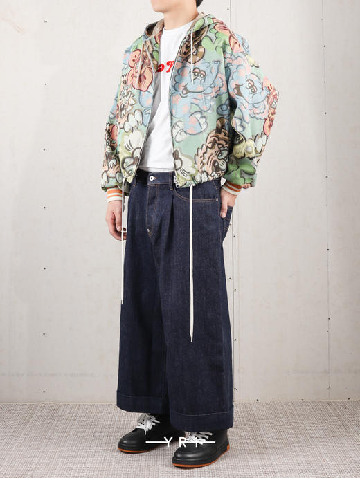 KENZO | 阔腿直筒牛仔裤 商品图4