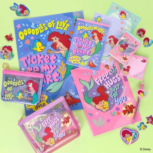 日本SUN-STAR太阳星迪士尼公主系列便签本文件夹 商品图1