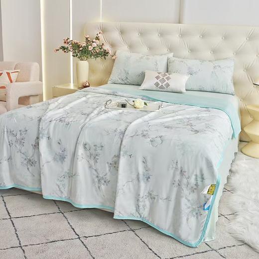 水星优品简 色生活凉感 艾草水洗夏 被星·浮萍 200*230cm 【分仓直发，72小时发货，周末节假日不发货】 商品图0