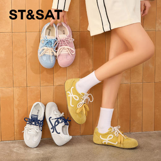 星期六复古休闲轻便百搭阿甘鞋SSD1112CS3 商品图5