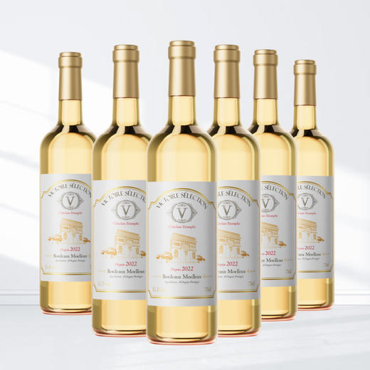 凯旋佳酿精选系列-凯旋城堡波尔多大区甜白葡萄酒750ml*1瓶/6瓶整箱 商品图2