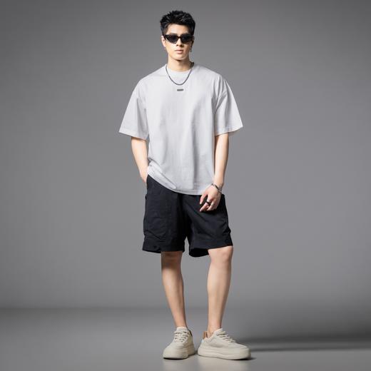 PINLI品立2025夏季新款潮牌运动休闲短裤男士宽松机能百搭五分裤GD252117397 商品图4