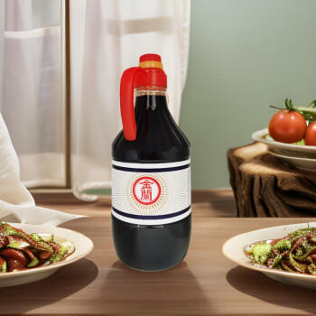 金兰酱油 1500ml 【一级酱油】中国台湾凉拌红烧炒烧菜蘸酱 /粮油调味 /调味品 /酱油 商品图5
