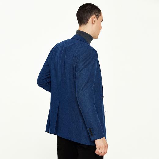 6939541500585 艾法利ALFIERI 反季清仓 优雅绅士精致斜纹羊毛单西男士外套 商品图0