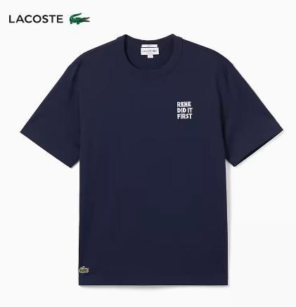 法国鳄鱼LACOSTE中性短袖T恤TH0133-98166 商品图0