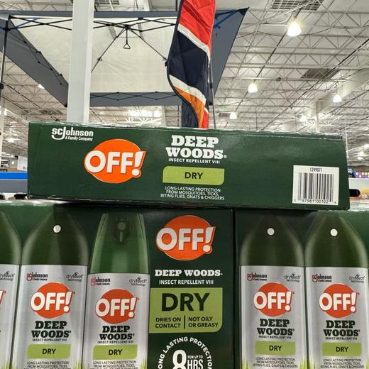 到手价219元 Off 防蚊液Off防蚊液 驱虫水家庭装驱蚊喷雾（170g*2+113g*1） 美国代购，无中文标签，介意慎拍 商品图5