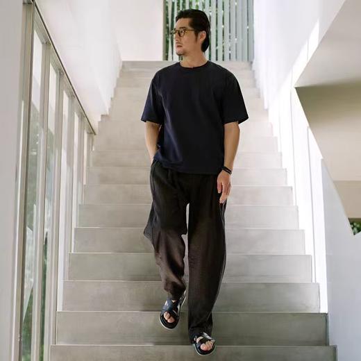 为夏季而生男士高端棉麻裤松紧腰小哈伦裤 商品图7