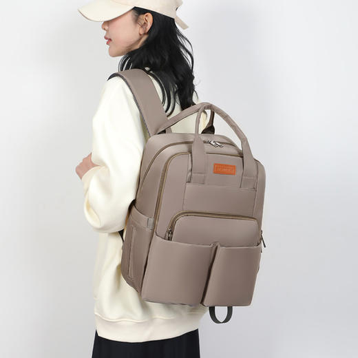 【实用空间，功能多样，妈妈的百宝箱】多功能时尚妈咪包 亲子出行大容量收纳双肩包 内置保温仓 干湿分离袋-QQ 商品图2