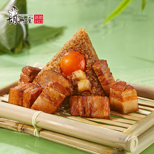 超港 粽享徽味1830g 10味12粽6蛋6糕 胡兴堂端午礼品 粽子礼盒 鸭蛋绿豆糕肉粽 48小时发货 商品图2