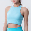 Gymicon能量符号 无缝一体织瑜伽服裸感紧身跑步运动背心健身上衣中强度运动内衣YABX2519 商品缩略图1