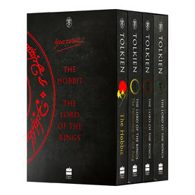 Collins 指环王霍比特人4册套装 英文原版 The Hobbit and The Lord of the Rings Boxed Set 英文版托尔金魔幻小说 进口原版英语书籍