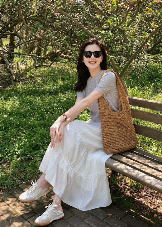 【云朵感~芭蕾德训鞋】 透气超高颜值‼️厚底增高，舒适性第一名！各种风格都百搭，裙子裤子随便穿，要潮有潮‼ 增高显脚小，很好搭衣服❗️❗ 商品图6