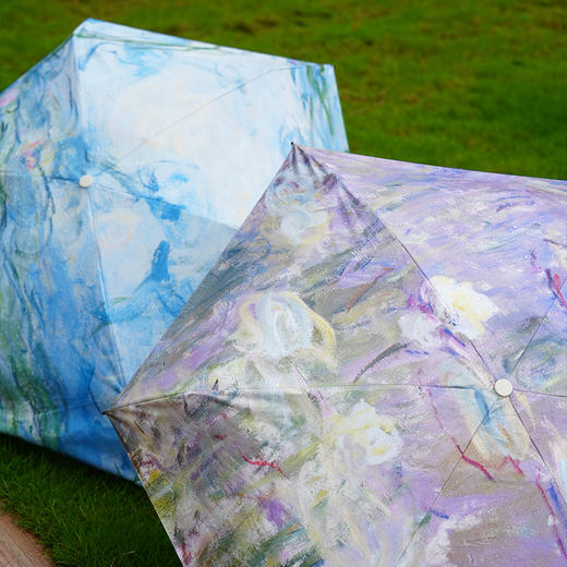 两三事2025全新定制梵高/莫奈晴雨伞【5折款超轻便】UPF50+ UVA90%抵御紫外线 商品图9