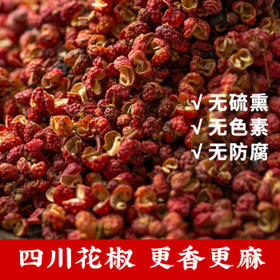 诗腾红花椒100g  四川大红袍麻椒 香辛料 干花椒粒卤料调料火锅调味料 /粮油调味 /调味品 /基础香辛料