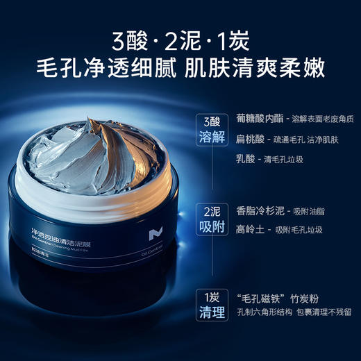 严选 | 凌博士男士护肤礼盒套装 水乳120ml+100g+洁面100g+水10ml+乳10ml+洁面10ml+泥膜12g 商品图4