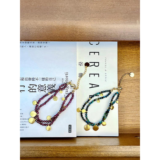 【非质量问题不退，谢谢理解】星璨双辉手链 石榴石红|色泽浓郁 青金石绿|深邃沉稳 点亮手腕的璀璨星光 商品图0