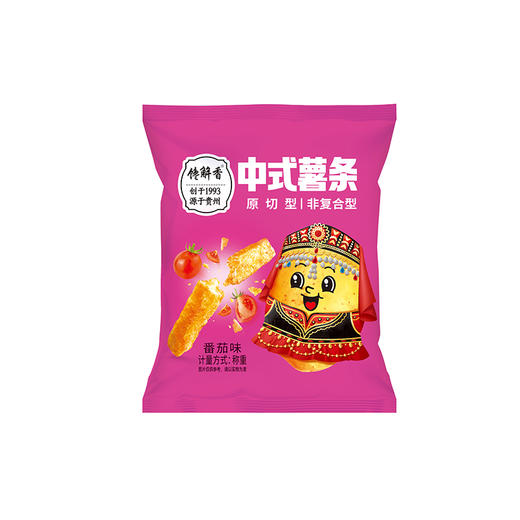 馋解香中式薯条502克礼盒混装番茄蟹黄麻辣香辣味土豆丝 商品图4
