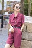 amadella 火龙果色工装衬衣短裤套装 18295 商品缩略图1