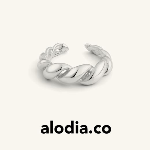 【E24012-g】alodia.co 王子璇同款缠绕耳钉戒指 925银针日常通勤百搭镂空柔美线条RJ136 商品图6