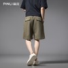 PINLI品立2025夏季新款男士宽松运动直筒短裤潮牌休闲百搭五分裤GD252117401 商品缩略图3