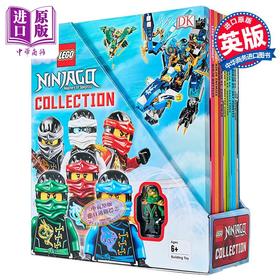 预售 【中商原版】Lego Ninjago Masters of Spinjitzu Collection 10 books 乐高忍者人物设定全解10册 英文原版进口故事图画书