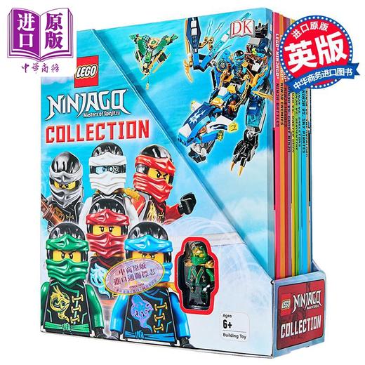 预售 【中商原版】Lego Ninjago Masters of Spinjitzu Collection 10 books 乐高忍者人物设定全解10册 英文原版进口故事图画书 商品图0