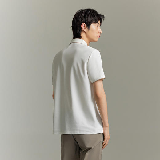 GXG男装 双色精致绣花设计短袖POLO衫T恤  夏季热卖翻领T恤 商品图2