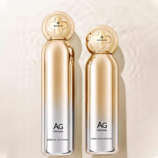 【999任选3件】cocochi日本AG抗糖小金罐新款水乳套装补水保湿水120ml乳100ml 商品图4